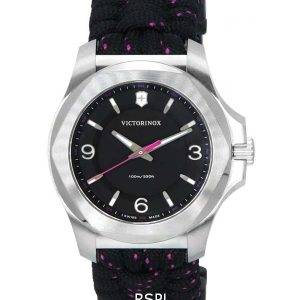 Victorinox I.N.O.X. V Stainless Steel Black Dial Quartz 241918 100M Women's Watch