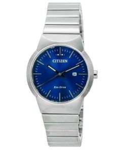 Citizen Axiom Stainless Steel Blue Dial Eco-Drive EW2670-53L Women's Watch