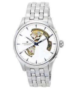 Hamilton Jazzmaster Stainless Steel Open Heart Silver Dial Automatic H32675150 Men's Watch