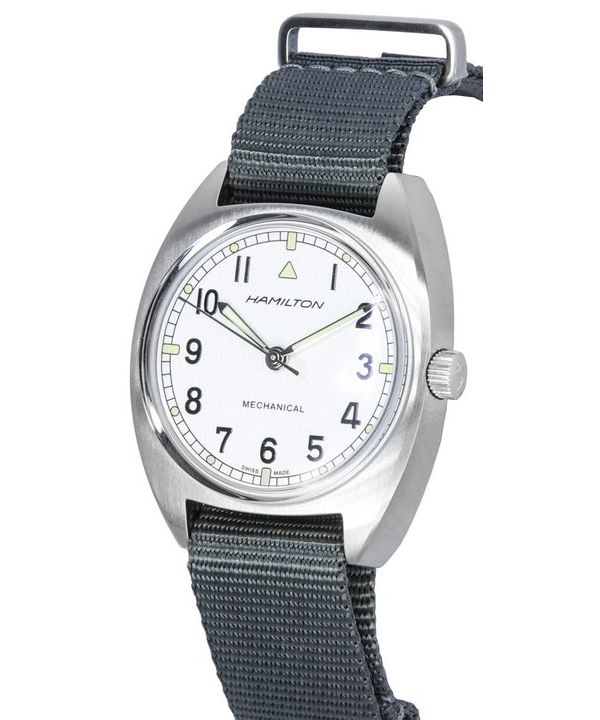 Hamilton Khaki Aviation Pilot Pioneer Silver Dial Mechanical H76419951 100M Unisex Watch