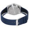 Casio Standard Analog Moon Phase White Dial Leather Strap Quartz MTP-M300L-7A MTPM300L-7 Men's Watch