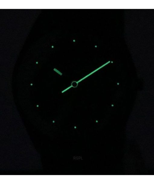 Skagen Grenen Solar Halo Midnight Stainless Steel Mesh Black Dial SKW6874 Men's Watch