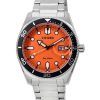 Citizen Eco-Drive Stainless Steel Orange Dial AW1760-81X 100M Men's Watch