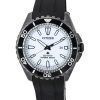 Citizen Promaster Marine Rubber Strap White Dial Eco-Drive Diver's BN0197-08A 200M Men's Watch