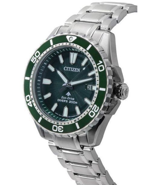 Citizen Promaster Marine Green Dial Eco-Drive Diver's BN0199-53X 200M Men's Watch