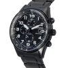Citizen Eco-Drive Chronograph Stainless Steel Black Dial CA0775-79E 100M Men's Watch