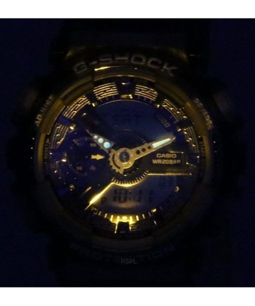 Casio G-Shock Analog Digital Blue Dial Quartz GMA-S110TB-8A 200M Women's Watch
