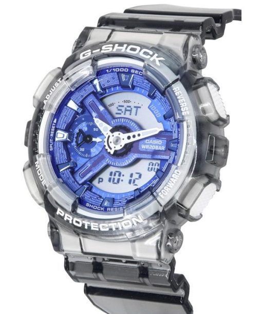 Casio G-Shock Analog Digital Blue Dial Quartz GMA-S110TB-8A 200M Women's Watch