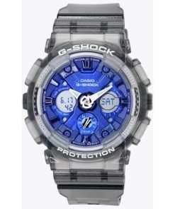 Casio G-Shock Translucent Gray Analog Digital Quartz GMA-S120TB-8A 200M Women's Watch