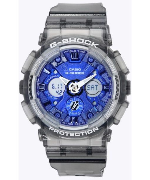 Casio G-Shock Translucent Gray Analog Digital Quartz GMA-S120TB-8A 200M Women's Watch