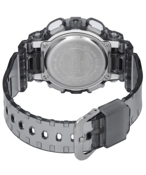 Casio G-Shock Translucent Gray Analog Digital Quartz GMA-S120TB-8A 200M Women's Watch