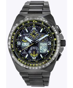 Citizen Promaster Skyhawk A-T Black Dial Chronograph Eco-Drive Diver's JY8127-59E 200M Men's Watch