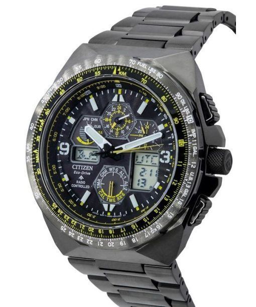 Citizen Promaster Skyhawk A-T Black Dial Chronograph Eco-Drive Diver's JY8127-59E 200M Men's Watch