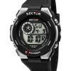 Sector EX-10 Digital Black Polyurethane Strap Quartz R3251537001 Womens Watch