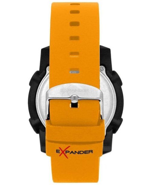 Sector EX-38 Digital Orange Plastic Strap Quartz R3251546001 100M Mens Watch