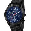 Sector 670 Dual Time Multifunction Stainless Steel Blue Dial Quartz R3253540008 Mens Watch