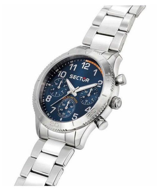 Sector 270 Stainless Steel Multifunction Blue Dial Quartz R3253578018 Mens Watch