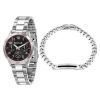 Sector 670 Multifunction Stainless Steel Black Dial Quartz R3253578020 Mens Watch With Free Bracelet