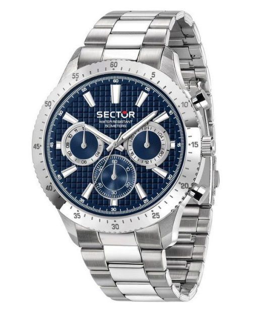 Sector 270 Multifunction Stainless Steel Blue Dial Quartz R3253578022 Mens Watch