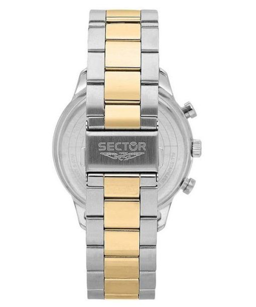 Sector 270 Multifunction Two Tone Stainless Steel Black Dial Quartz R3253578026 Mens Watch