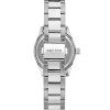 Sector 270 Just Time Crystal Accents Stainless Steel Silver Dial Quartz R3253578509 Womens Watch