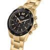 Sector 650 Chronograph Gold Tone Stainless Steel Black Dial Quartz R3273631002 100M Mens Watch