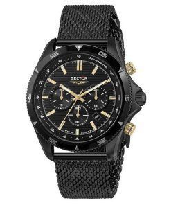 Sector 650 Chronograph Stainless Steel Black Dial Quartz R3273631005 100M Mens Watch