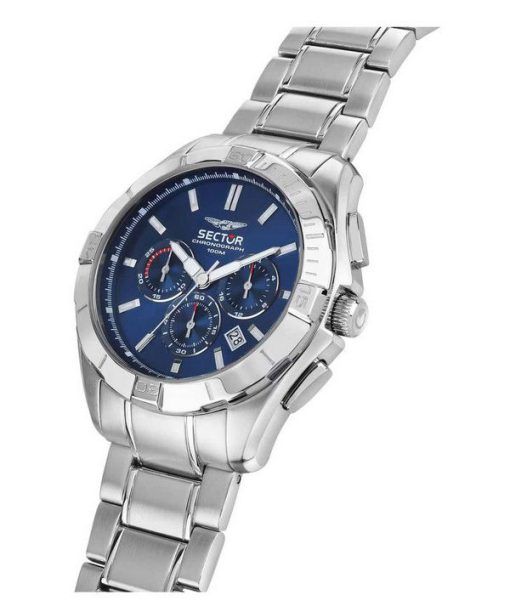 Sector 790 Chronograph Stainless Steel Blue Dial Quartz R3273636004 100M Mens Watch