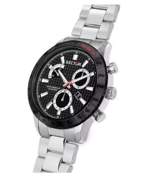 Sector 270 Chronograph Stainless Steel Black Dial Quartz R3273778002 Mens Watch