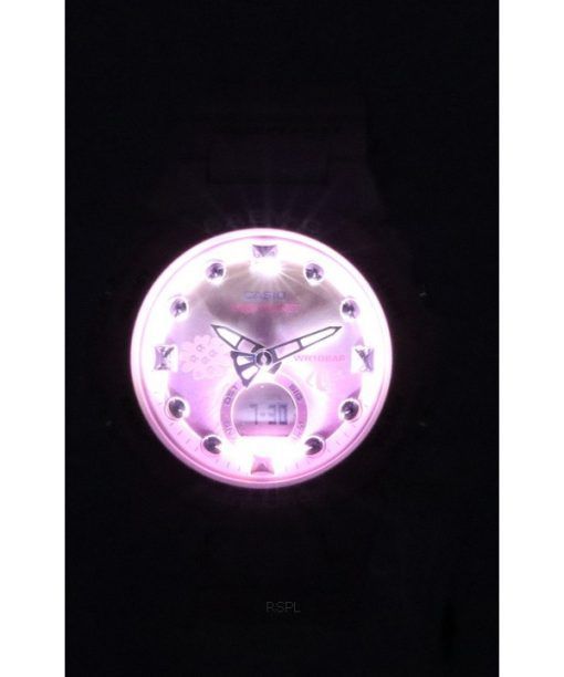 Casio Baby-G Aquaplanet Limited Edition Analog Digital Multicolor Dial Quartz BGA-320AQ-4A BGA320AQ-4 100M Women's Watch