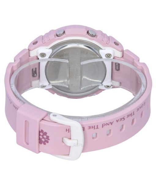 Casio Baby-G Aquaplanet Limited Edition Analog Digital Multicolor Dial Quartz BGA-320AQ-4A BGA320AQ-4 100M Women's Watch