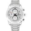 Casio Edifice Classic Standard Chronograph Analog Silver Dial Quartz EFB-710D-7A 100M Men's Watch