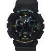 Casio G-Shock Analog Digital Resin Strap Multicolor Dial Quartz GA-100RC-1A 200M Men's Watch