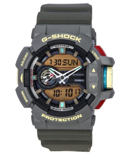 Casio G-Shock Analog Digital Retro Fashion Vintage Series Quartz GA-400PC-8A GA400PC-8 200M Men's Watch