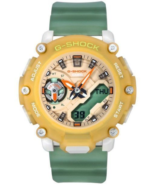 Casio G-Shock Analog Digital Translucent Resin Strap Quartz GMA-S2200PE-5A 200M Women's Watch
