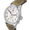 Iron Annie Cockpit Dual Time Full Luminous Beige Dial Quartz 51403 Mens Watch