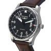 Iron Annie F13 Tempelhof Leather Strap Black Dial Automatic 56642 100M Mens Watch