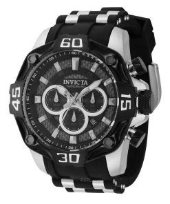 Invicta Pro Diver Chronograph Black Dial Quartz 44704 100M Men's Watch