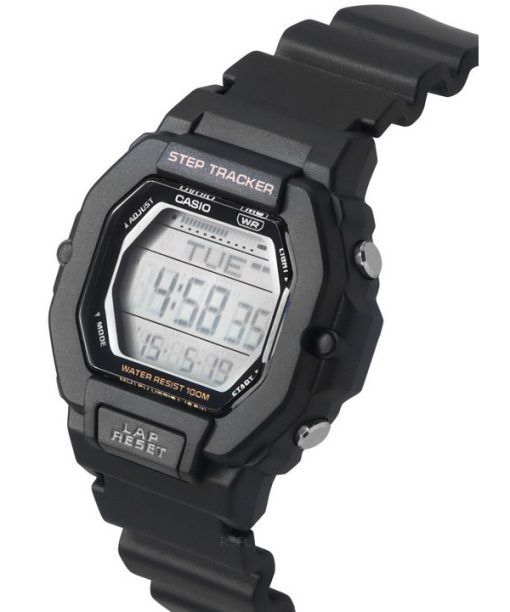 Casio Standard Digital Black Resin Strap Quartz LWS-2200H-1A 100M Unisex Watch