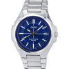 Casio Standard Analog Stainless Steel Blue Dial Solar MTP-RS100D-2A Mens Watch