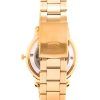 Seiko 5 Gold Tone Stainless Steel Gold Dial 21 Jewels Automatic SNKN62K1 Mens Watch
