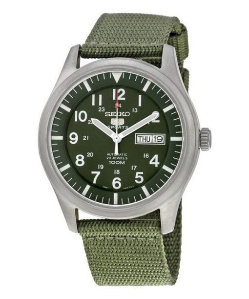 Seiko 5 Military Automatic Sports SNZG09K1 SNZG09 SNZG09K Mens Watch