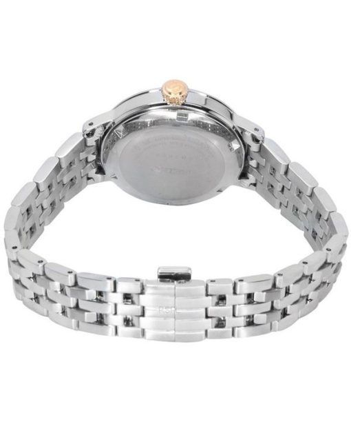 Seiko Presage Cocktail Time Clover Club Diamond Accents White Dial Automatic SRE009J1 Womens Watch