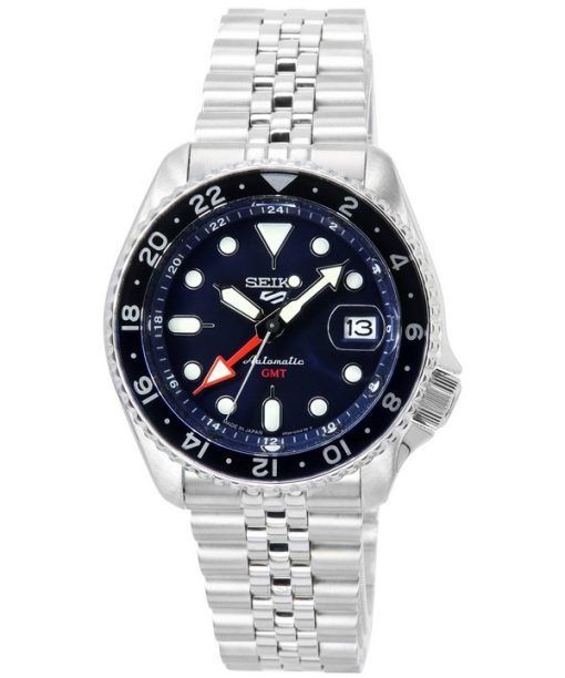 Seiko 5 Sports Stainless Steel Blue Dial Automatic SSK003J1 100M Men's Watch