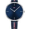 Tommy Hilfiger Navy Silicone Strap Blue Dial Quartz 1782154 Womens Watch