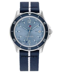 Tommy Hilfiger Brooke Nylon Strap Blue Dial Quartz 1782511 Womens Watch