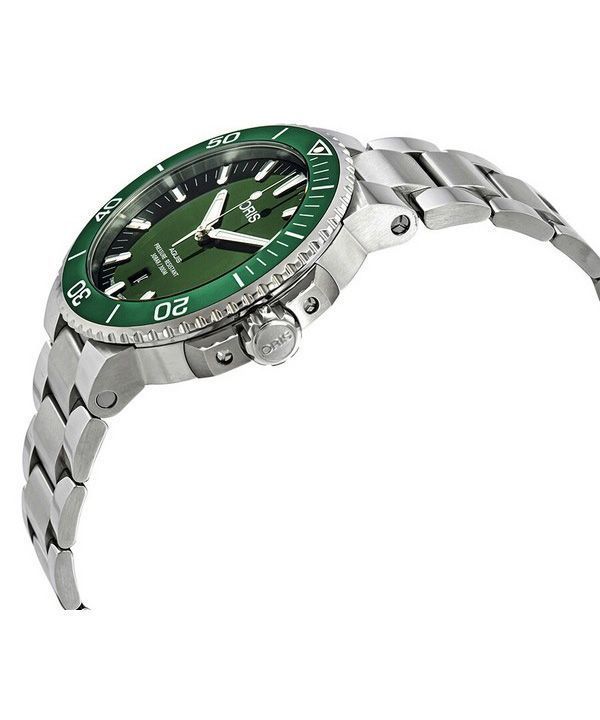 Oris Aquis Date Automatic Diver's 01-733-7730-4157-07-8-24-05PEB 300M Men's Watch