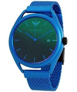 Emporio Armani Matteo Green Dial Quartz AR11328 Mens Watch