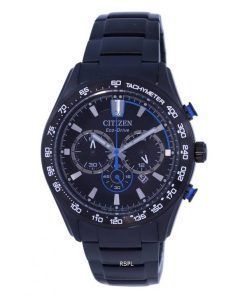 Citizen Aviator Chronograph Black Dial Eco-Drive CA4485-85E 100M Men's Watch