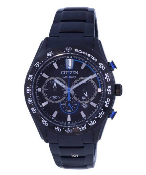 Citizen Aviator Chronograph Black Dial Eco-Drive CA4485-85E 100M Men's Watch